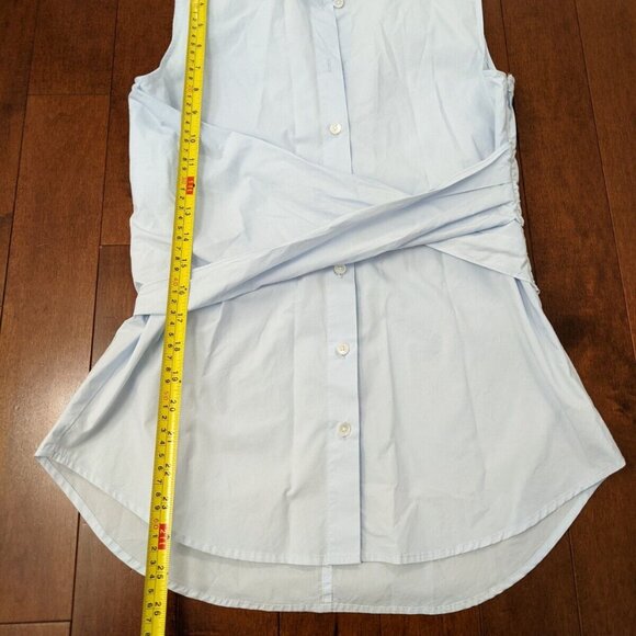 Derek Lam Crosby women's light blue sleeveless top in size 4 - Picture 3 of 8